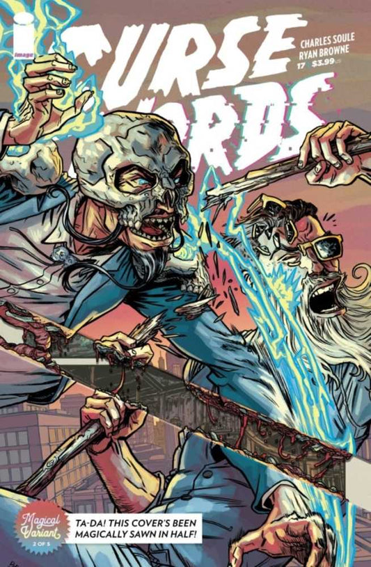Curse Words #17 Cover B Sawn In Half Browne (Mature)