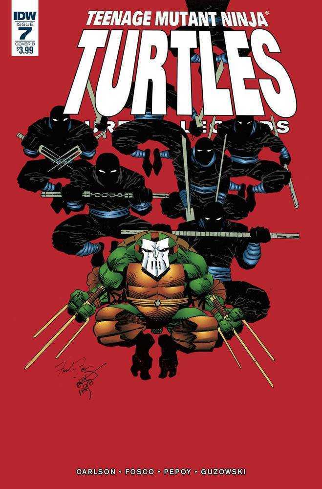 Teenage Mutant Ninja Turtles Urban Legends #7 Cover B Fosco & Larsen