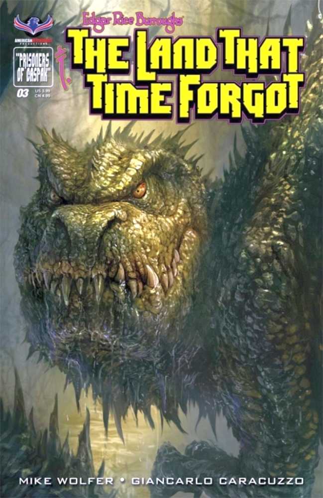Erb Land That Time Forgot #3 Painted Sub Cover