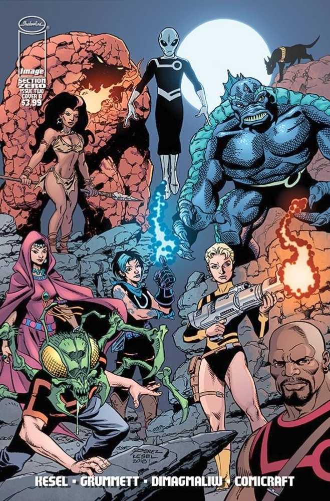 Section Zero #2 (Of 6) Cover B Perez