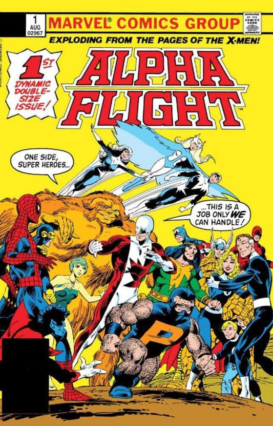 Alpha Flight #1 Facsimile Edition