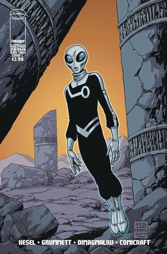 Section Zero #3 (Of 6) Cover C Grummett