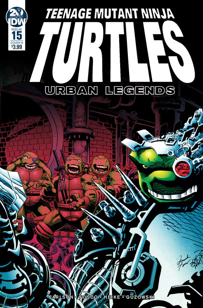 Teenage Mutant Ninja Turtles Urban Legends #15 Cover B Fosco & Larsen