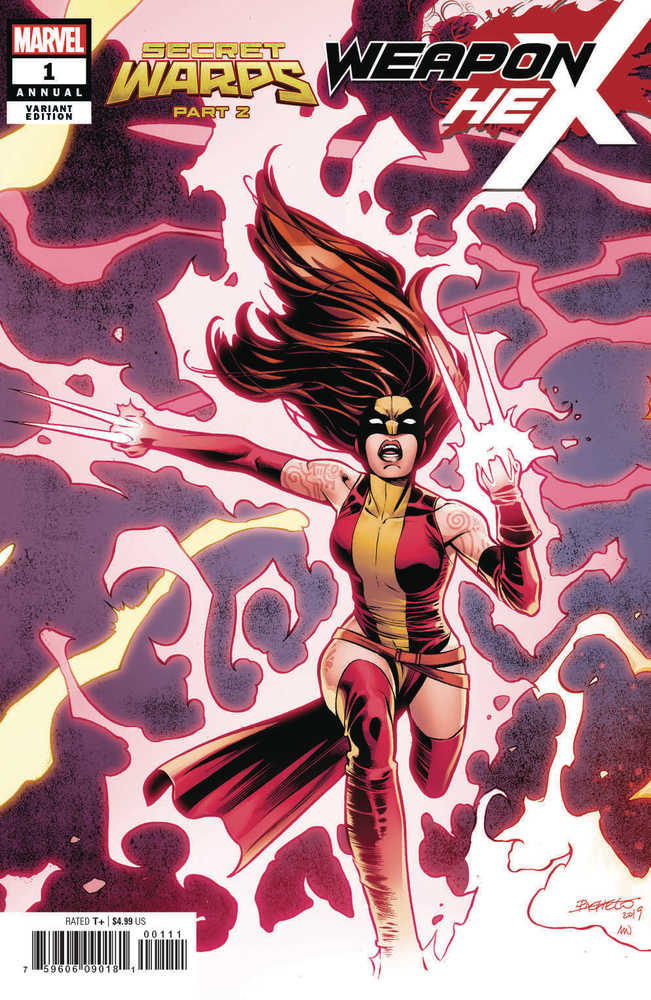 Secret Warps Weapon Hex Annual #1 Pacheco Connecting Variant