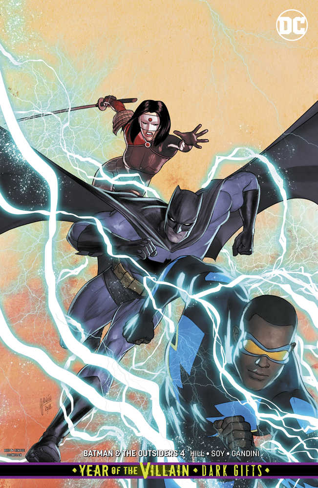 Batman And The Outsiders #4 Variant Edition Yotv Dark Gifts
