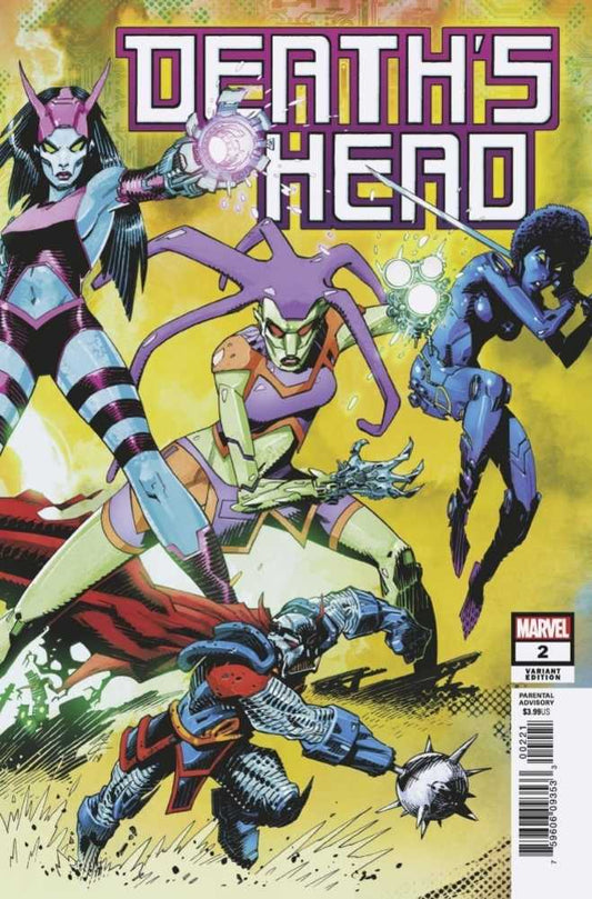 Deaths Head #2 (Of 4) Mccrea Connecting Variant