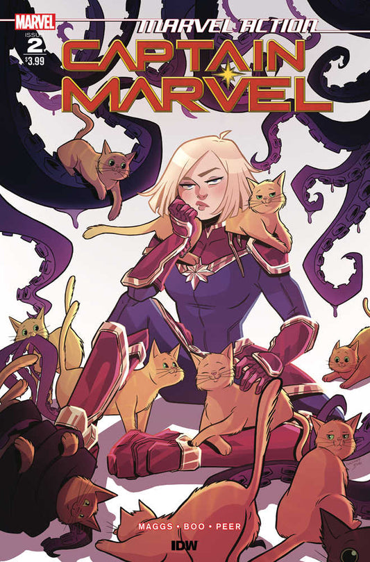 Marvel Action Captain Marvel #2 (Of 3) Cover A Boo