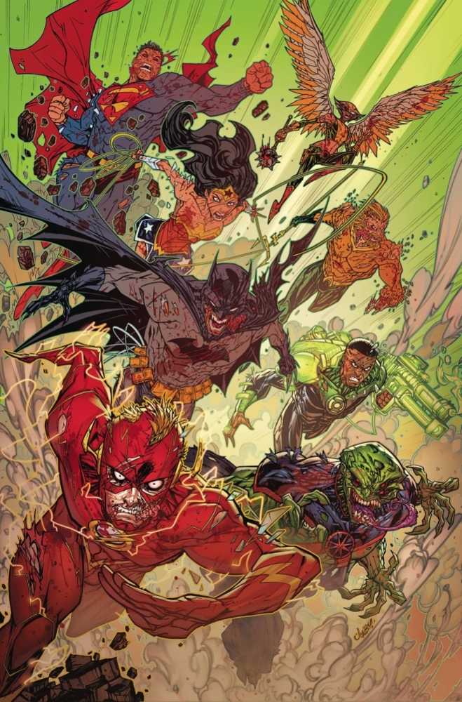 Justice League #33 Card Stock Variant Edition