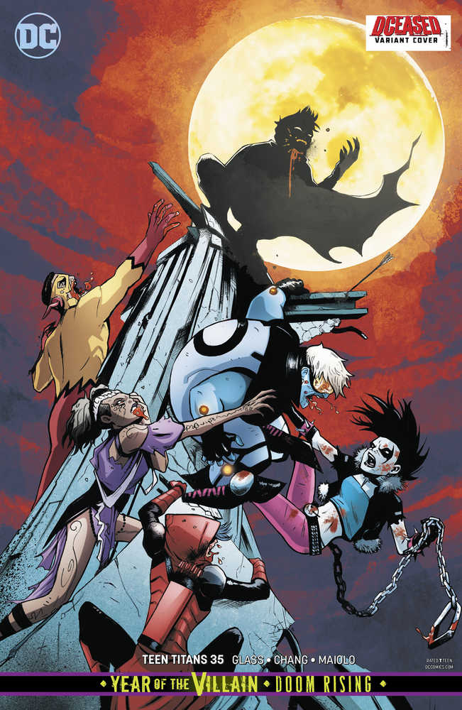 Teen Titans #35 Variant Edition Yotv