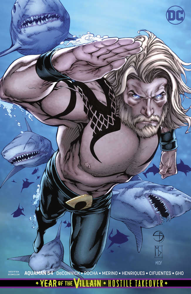 Aquaman #54 Card Stock Variant Edition Yotv