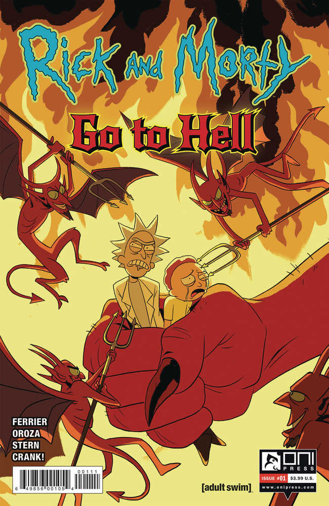 Rick And Morty Go To Hell #1 Cover A Oroza