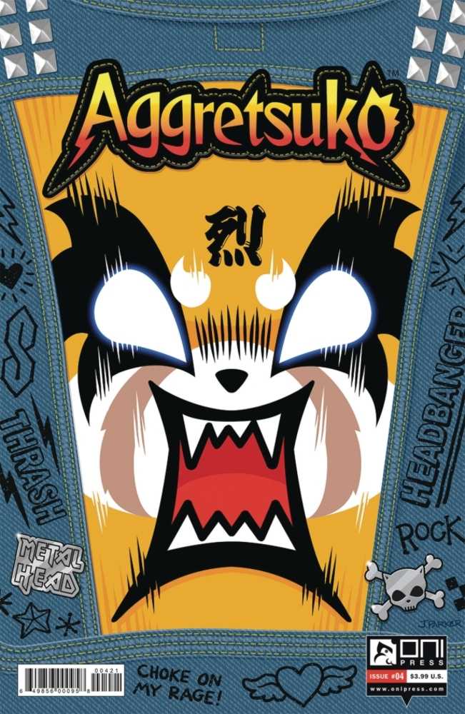 Aggretsuko #4 Cover B Parker