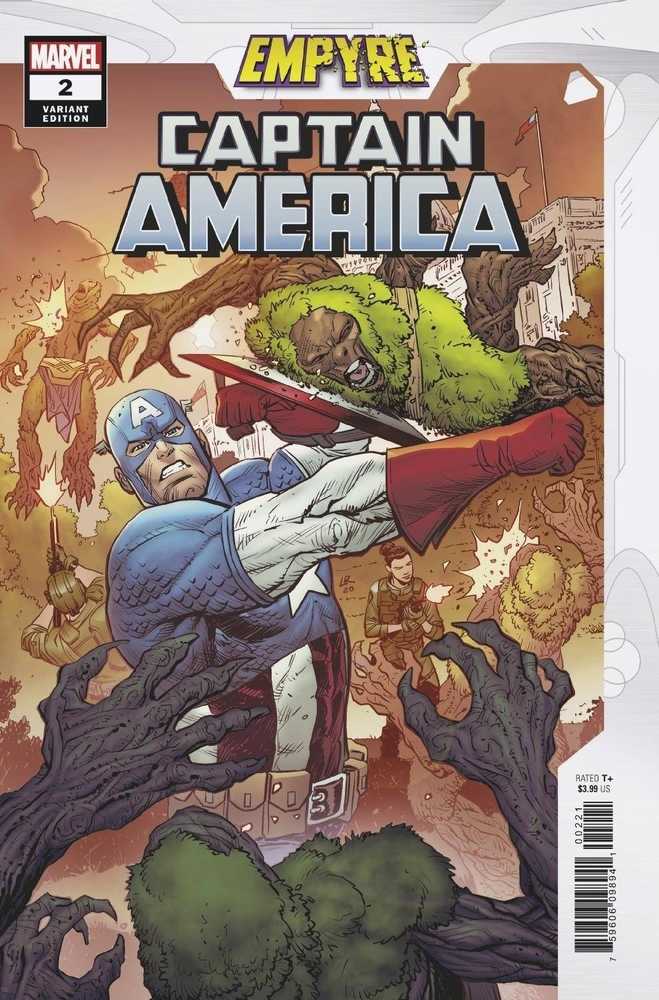 Empyre Captain America #2 (Of 3) Luke Ross Variant