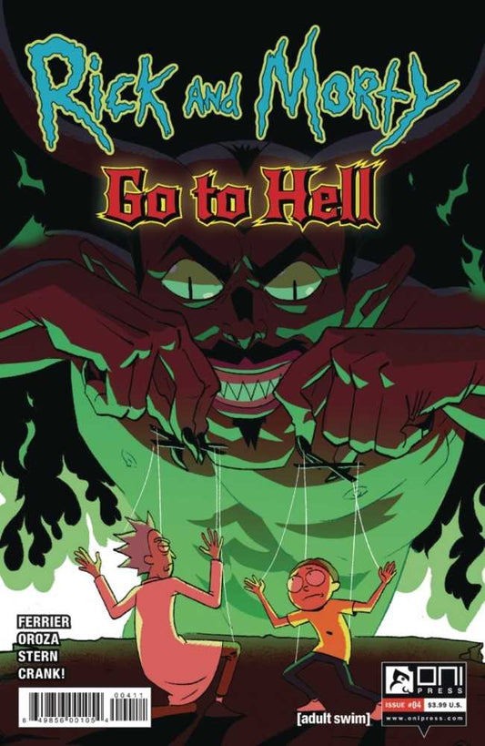 Rick And Morty Go To Hell #4 Cover A Oroza