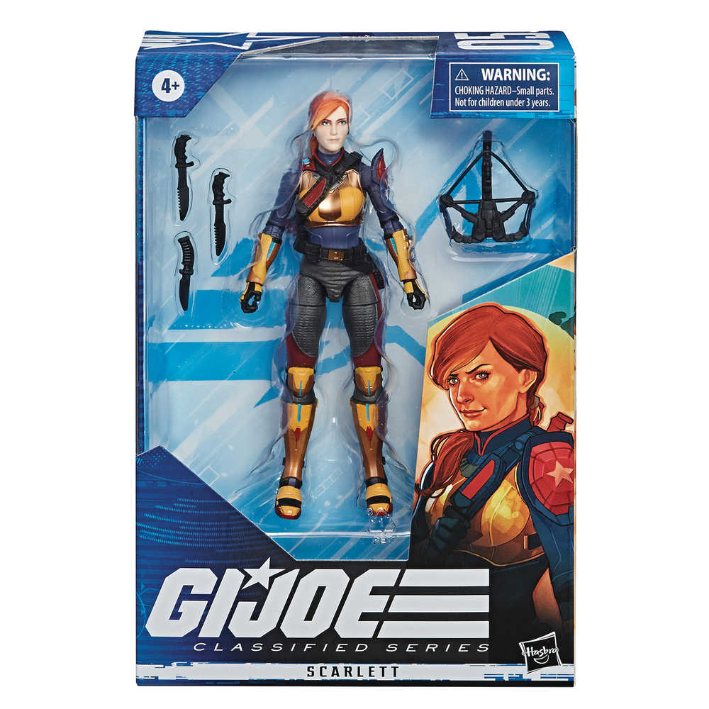 G.I. Joe Classified Series 6in Scarlett Action Figure Case