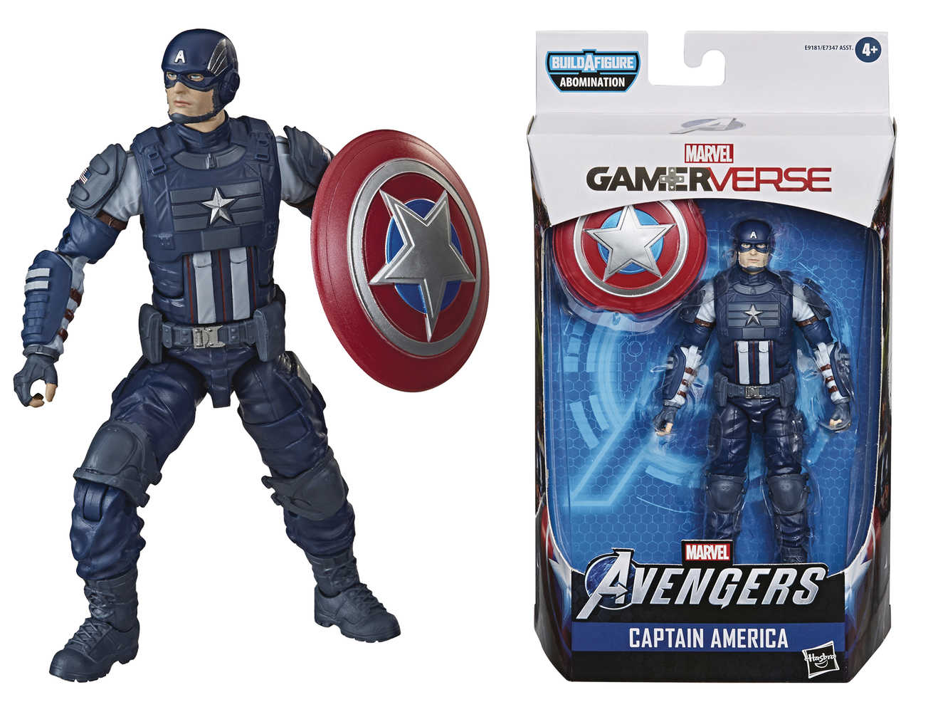 Avengers Legends Video Game 6in Captain America Action Figure Case