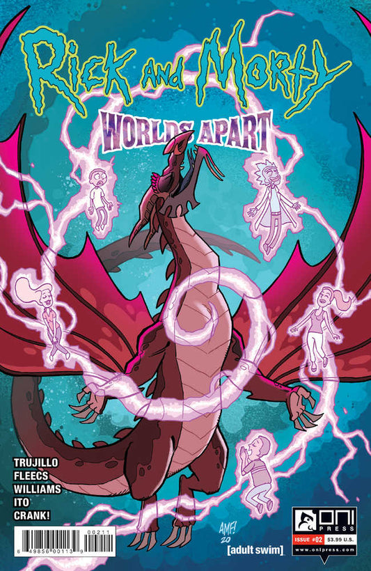 Rick And Morty Worlds Apart #2 Cover A Fleecs