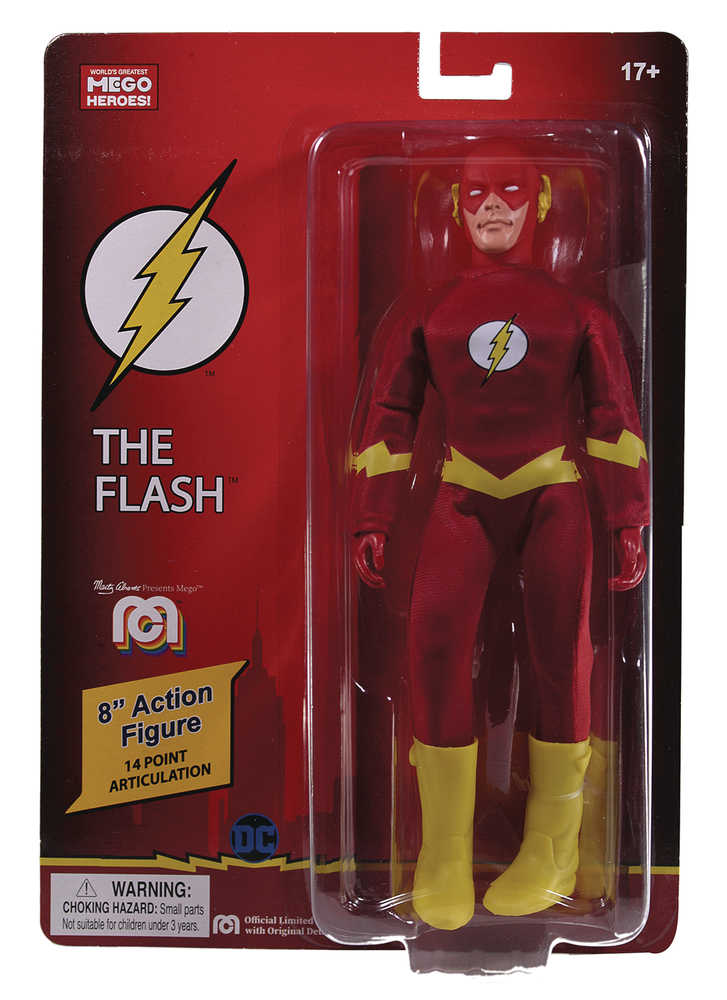 Mego DC Comics Flash 8in Action Figure
