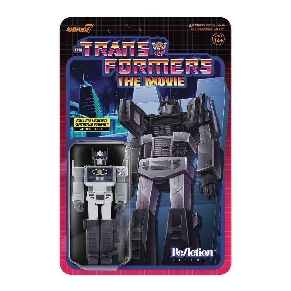 Transformers Dead Optimus Prime Open Chest W4 Reaction Figure (