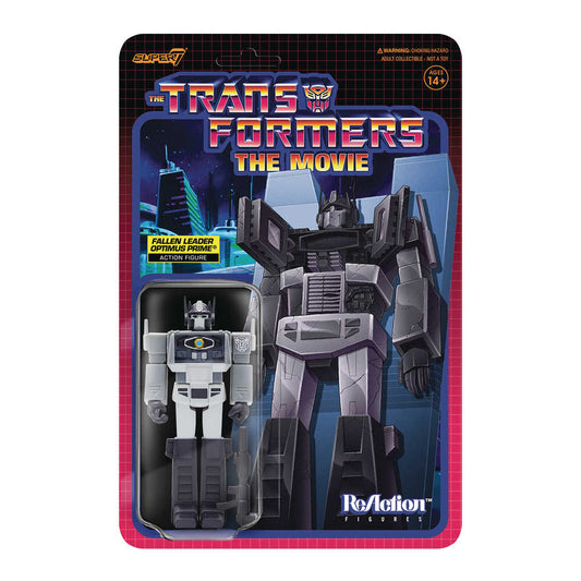 Transformers Dead Optimus Prime Open Chest W4 Reaction Figure (