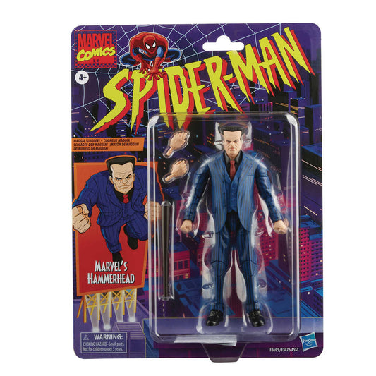 Spider-Man Legends Retro 6in Hammerhead Action Figure Case