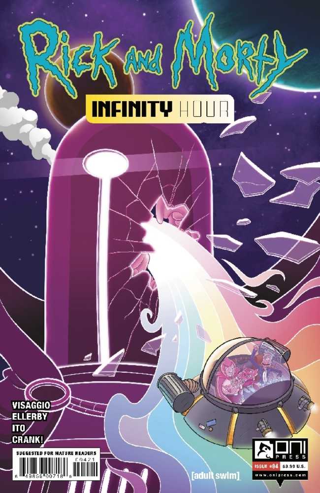 Rick And Morty Infinity Hour #4 (Of 4) Cover B Susan Blake