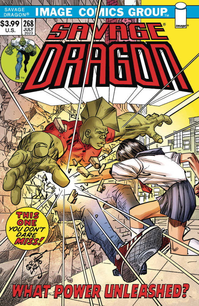 Savage Dragon #268 Cover B Retro 70s Trade Dress (Mature)