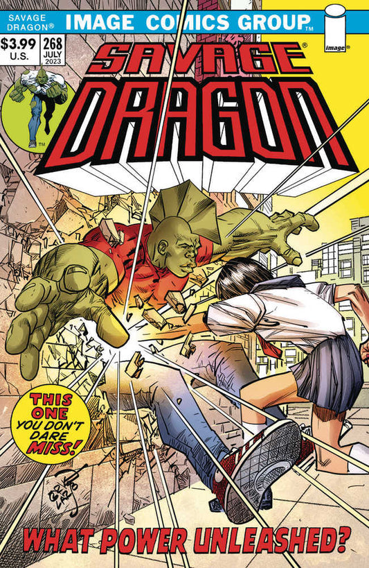 Savage Dragon #268 Cover B Retro 70s Trade Dress (Mature)
