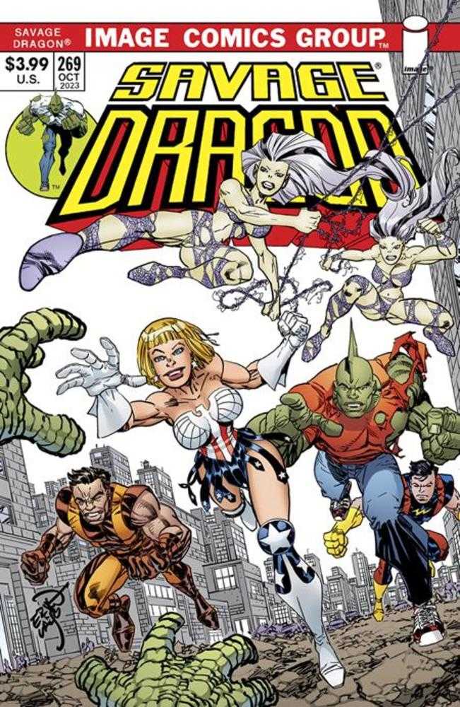 Savage Dragon #269 Cover B Larsen (Mature)