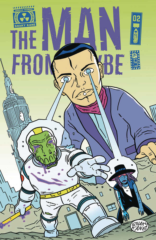 Man From Maybe #2 (Of 3) Cover A Shaky Kane (Mature)