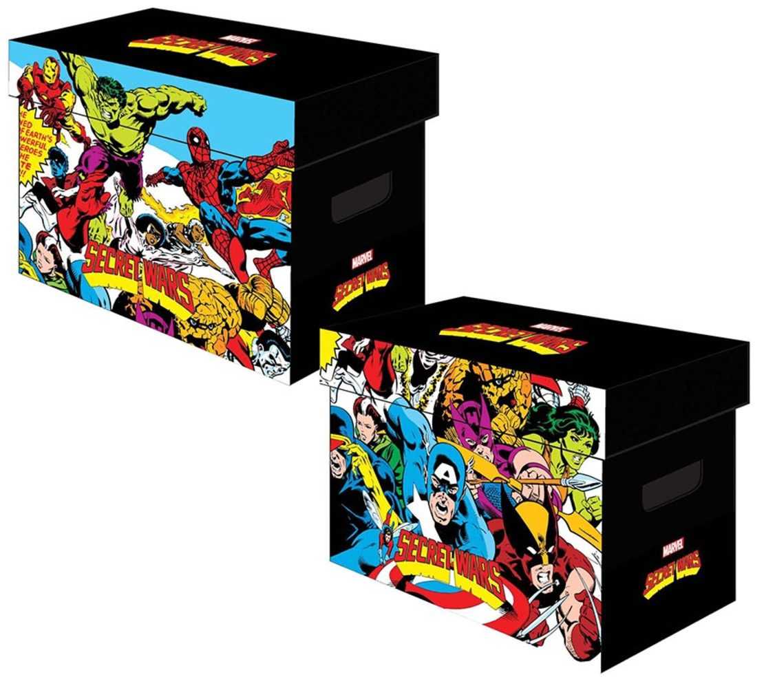 Marvel Graphic Comic Box Msh Secret Wars (Bundles Of 5)