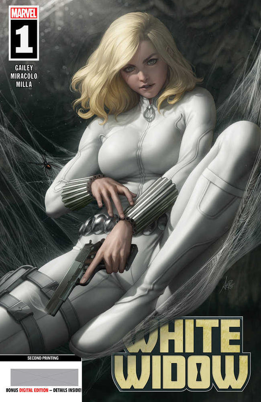 White Widow 1 Artgerm 2nd Print Variant