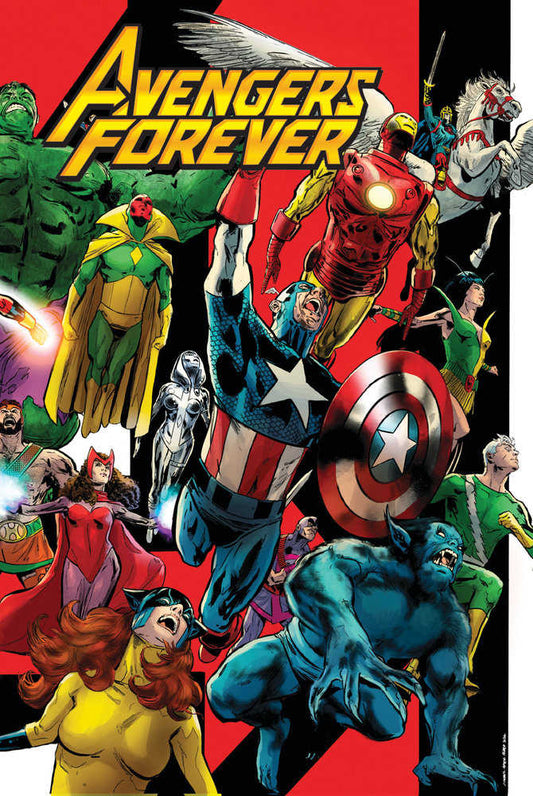 Avengers Forever By Jason Aaron Hardcover Direct Market Variant