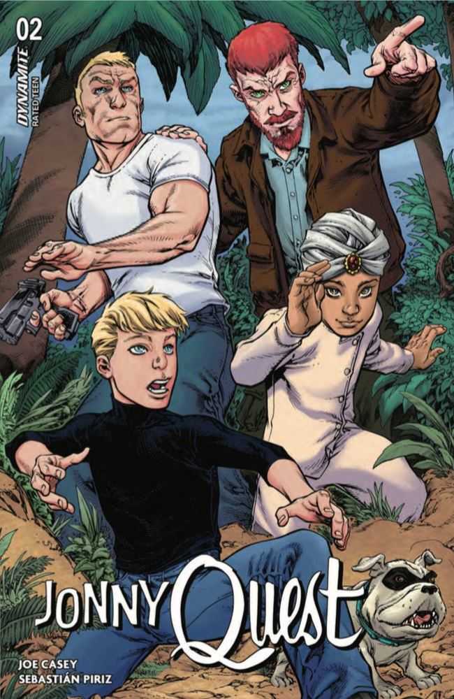 Jonny Quest #2 Cover R 5 Copy Foc Variant Edition Raney Original