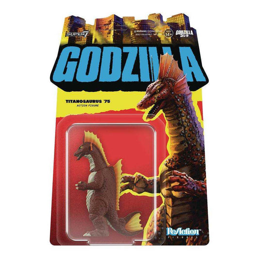 Godzilla Toho Reaction Wv7 Titanosaurus 3-3/4in Action Figure