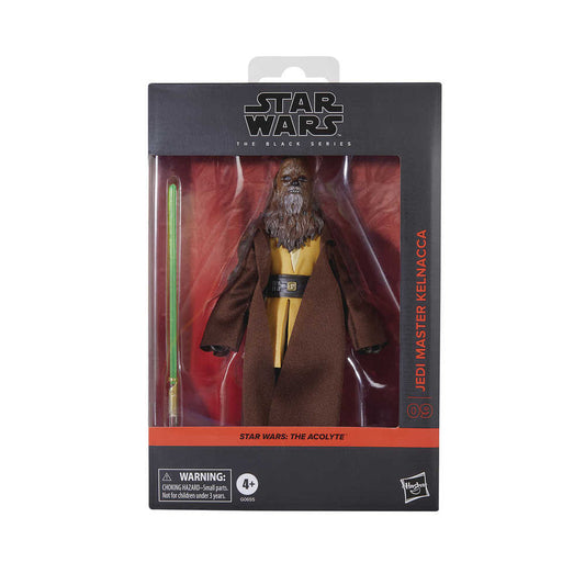 Star Wars Black Series Acolyte 6in Jedi Master Kelnacca Deluxe Action Figure (Net