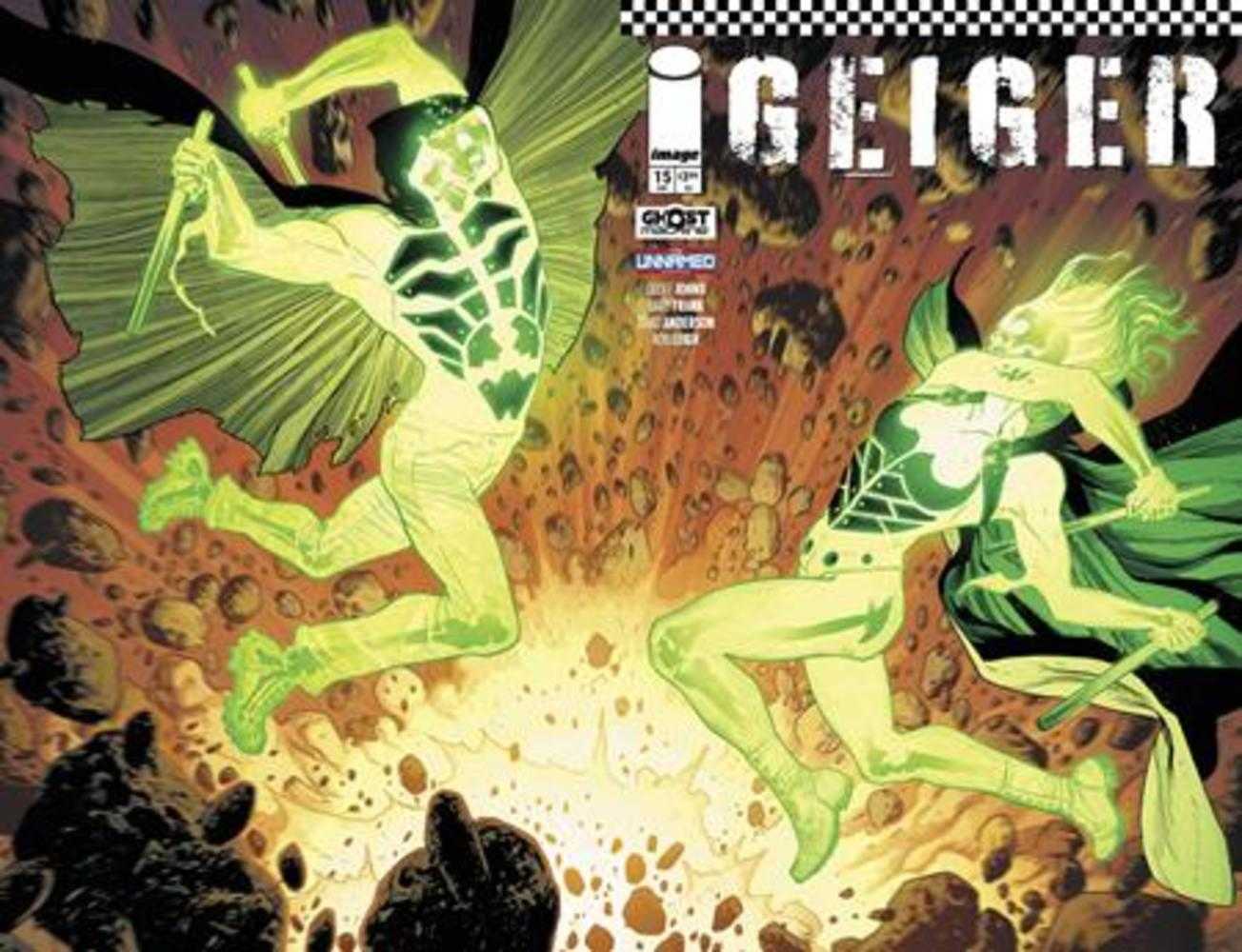 Geiger #15 Cover B Bryan Hitch & Brad Anderson Wraparound Variant