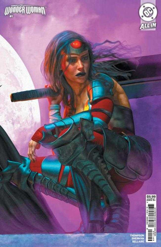Absolute Wonder Woman #1 6th Print Cover B Mark Spears Connecting Card Stock Variant