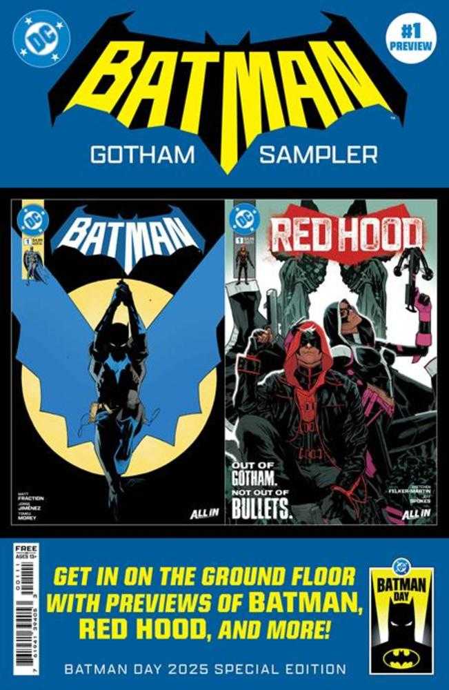 Batman Day 2025 Batman Gotham Sampler