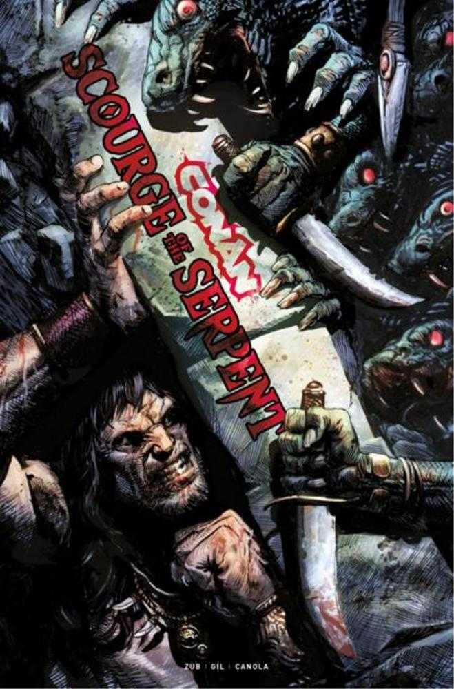 Conan The Barbarian Scourge Of The Serpent #3 (Of 4) Cover A Gerardo Zaffino Variant (Mature)