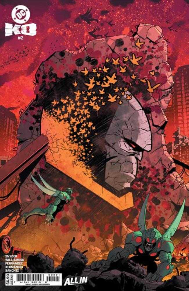 DC K.O. #2 (Of 5) Cover F Vasco Georgiev Darkseid Card Stock Variant
