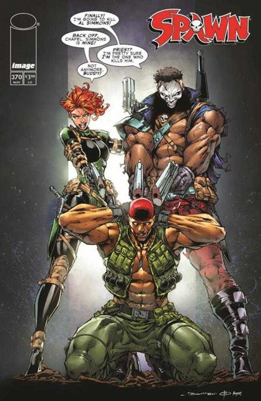 Spawn #370 Cover C Brett Booth Youngblood Team Up Variant