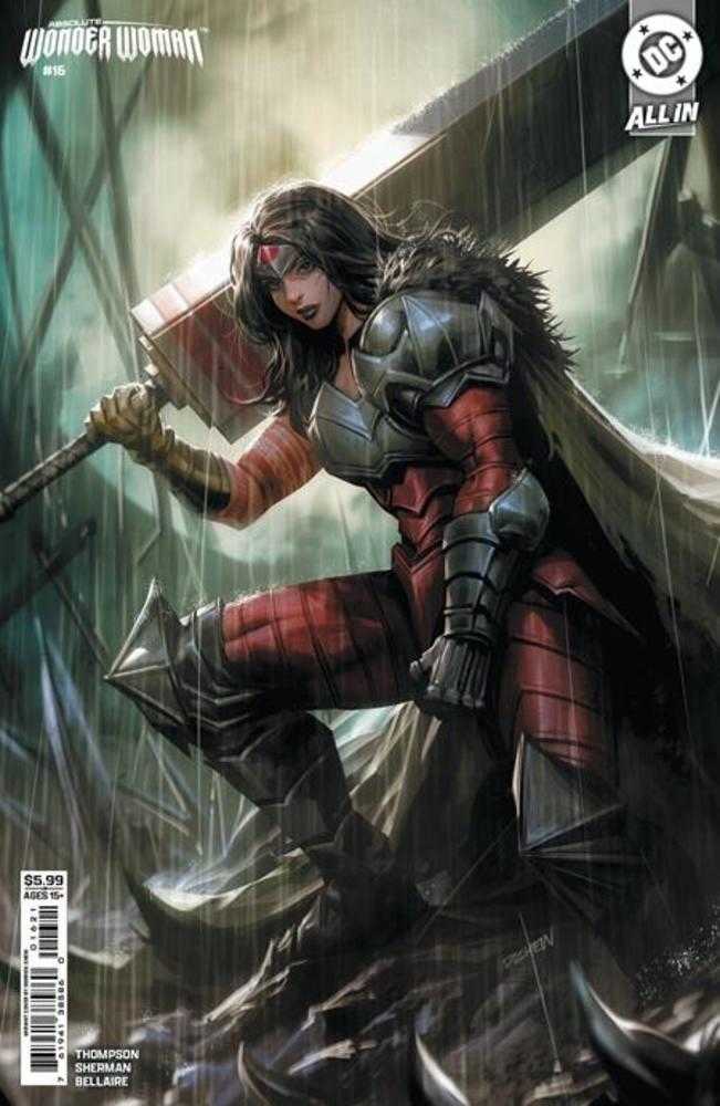 Absolute Wonder Woman #16 Cover B Derrick Chew Card Stock Variant