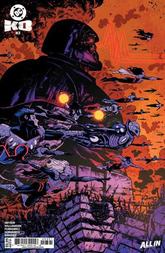 DC K.O. #3 (Of 5) Cover F Sanford Greene Darkseid Card Stock Variant