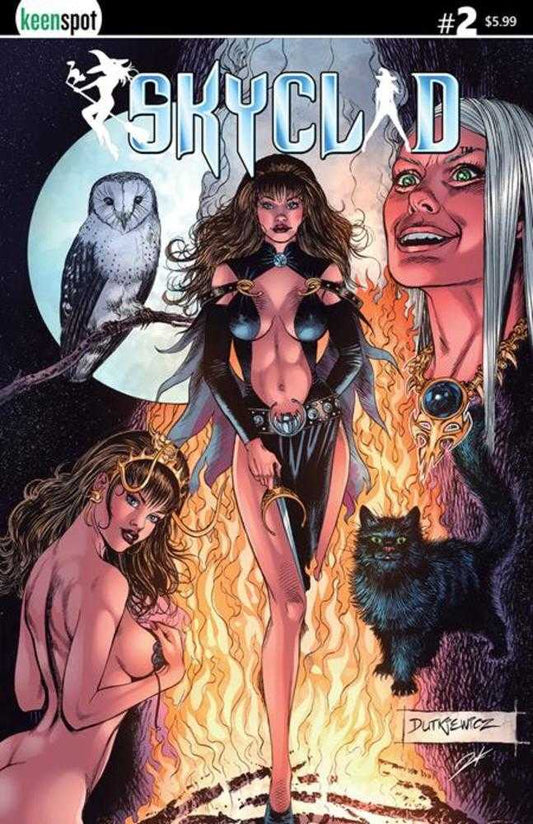 Skyclad #2 Cover B Michal Dutkiewicz Flame On Variant (Mature)