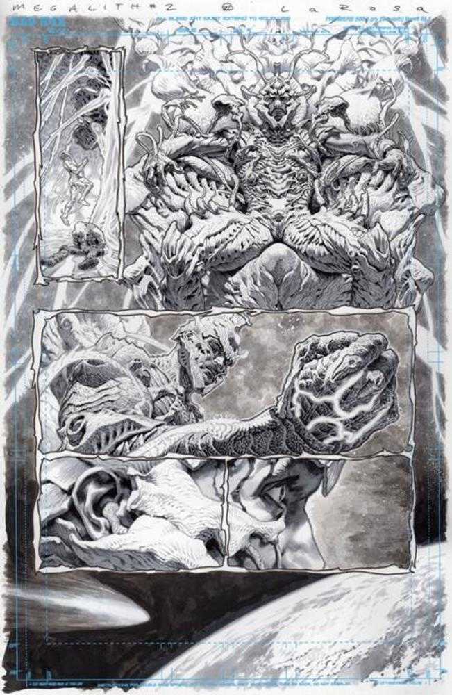 Olympus Saga Megalith #1 (Of 4) Cover Zf Lewis Larosa Original Art Edition 29 Variant