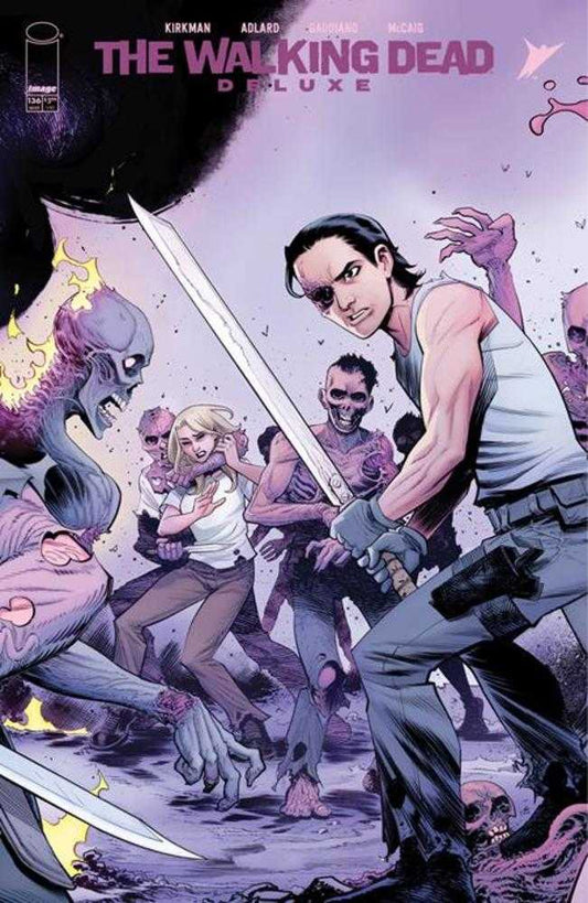 Walking Dead Deluxe #136 Cover C Cliff Rathburn Connecting Variant (Mature)