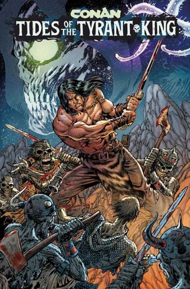 Conan The Barbarian Tides Of The Tyrant King #1 (Of 4) Cover D Jesus Merino Connecting Variant  (Mature)