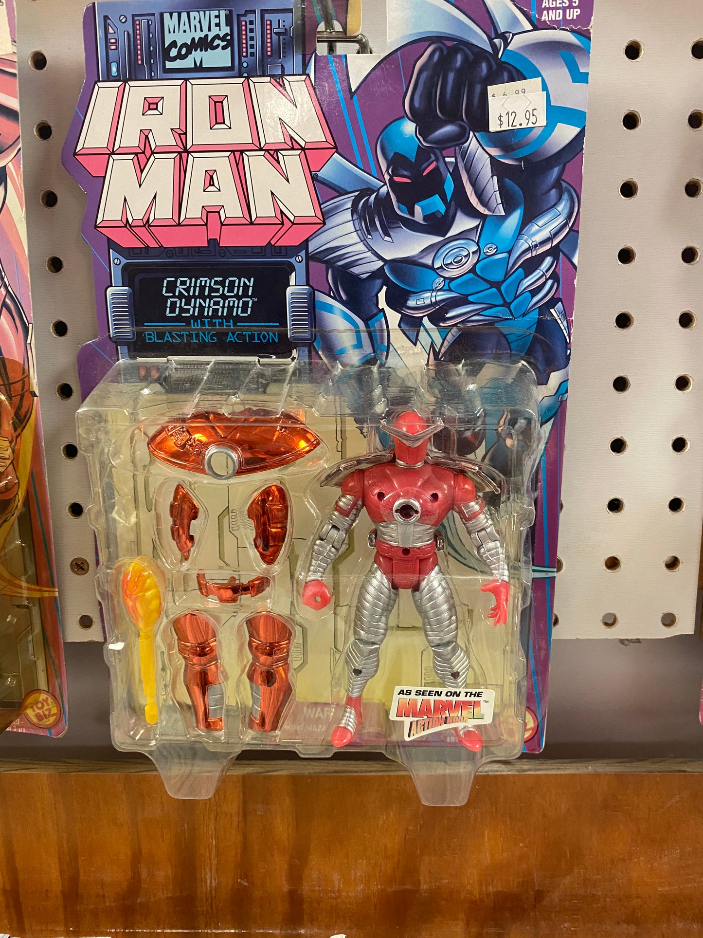Toy Biz: Iron Man: Crimson Dynamo (w/ Blasting Action)