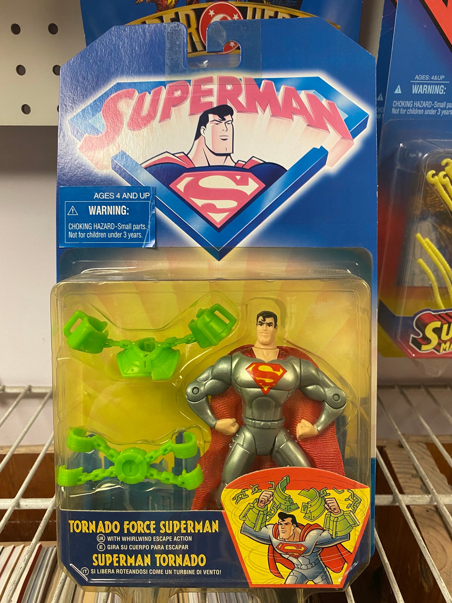 Hasbro: Superman: The Animated Series: Tornado Force Superman